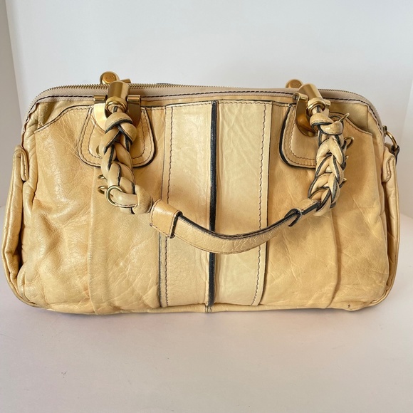 Chloe Heloise Large Beige Hand Bag Leather - Picture 2 of 16
